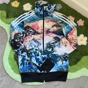 Adidas Mountain Clash Print Track Jacket (Women XS)